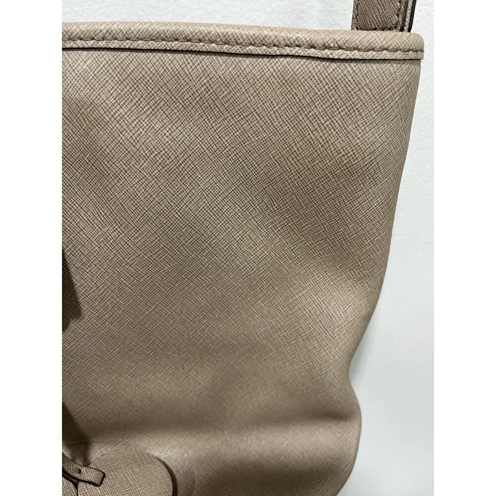 Michael Kors Jet Set Tote Shoulder Bag Brown/Tan Excellent Condition